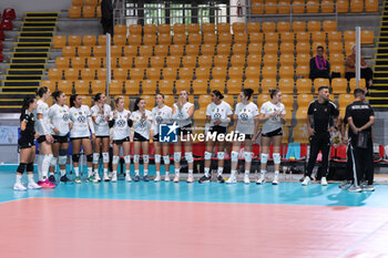 2024-09-18 - CD Heidelberg Volkswagen during the Volleyball WEVZA CUP Women between Bezier VB and Heidelberg Volkswagen on 18 sept 2024 at the Palazzetto dello Sport in Rome. - VOLLEYBALL WEVZA CUP WOMEN - INTERNATIONALS - VOLLEYBALL