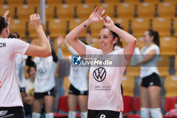 2024-09-18 - Patricia Aranda Munoz of CD Heidelberg Volkswagen during the Volleyball WEVZA CUP Women between Bezier VB and Heidelberg Volkswagen on 18 sept 2024 at the Palazzetto dello Sport in Rome. - VOLLEYBALL WEVZA CUP WOMEN - INTERNATIONALS - VOLLEYBALL