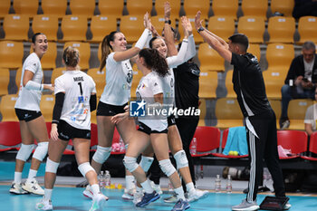 2024-09-18 - CD Heidelberg Volkswagen during the Volleyball WEVZA CUP Women between Bezier VB and Heidelberg Volkswagen on 18 sept 2024 at the Palazzetto dello Sport in Rome. - VOLLEYBALL WEVZA CUP WOMEN - INTERNATIONALS - VOLLEYBALL