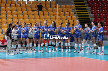 2024-09-18 - Beziers Volley during the Volleyball WEVZA CUP Women between Bezier VB and Heidelberg Volkswagen on 18 sept 2024 at the Palazzetto dello Sport in Rome. - VOLLEYBALL WEVZA CUP WOMEN - INTERNATIONALS - VOLLEYBALL