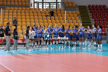 2024-09-18 - Beziers Volley during the Volleyball WEVZA CUP Women between Bezier VB and Heidelberg Volkswagen on 18 sept 2024 at the Palazzetto dello Sport in Rome. - VOLLEYBALL WEVZA CUP WOMEN - INTERNATIONALS - VOLLEYBALL