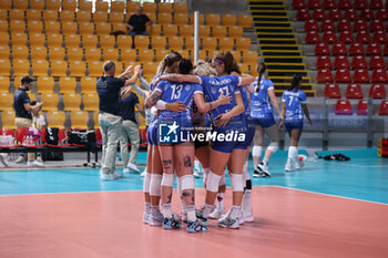 2024-09-18 - Beziers Volley during the Volleyball WEVZA CUP Women between Bezier VB and Heidelberg Volkswagen on 18 sept 2024 at the Palazzetto dello Sport in Rome. - VOLLEYBALL WEVZA CUP WOMEN - INTERNATIONALS - VOLLEYBALL