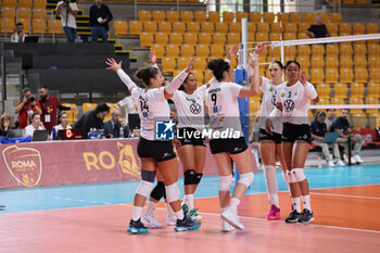 2024-09-18 - CD Heidelberg Volkswagen during the Volleyball WEVZA CUP Women between Bezier VB and Heidelberg Volkswagen on 18 sept 2024 at the Palazzetto dello Sport in Rome. - VOLLEYBALL WEVZA CUP WOMEN - INTERNATIONALS - VOLLEYBALL