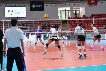 2024-09-18 - Gisel Medina Chacoa of CD Heidelberg during the Volleyball WEVZA CUP Women between Bezier VB and Heidelberg Volkswagen on 18 sept 2024 at the Palazzetto dello Sport in Rome. - VOLLEYBALL WEVZA CUP WOMEN - INTERNATIONALS - VOLLEYBALL