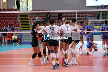 2024-09-18 - Claudia Hernandez Figueroa of CD Heidelberg Volkswagen, Camila Hiruela Tapia of CD Heidelberg Volkswagen, Dayana Segovia of CD Heidelberg Volkswagen during the Volleyball WEVZA CUP Women between Bezier VB and Heidelberg Volkswagen on 18 sept 2024 at the Palazzetto dello Sport in Rome. - VOLLEYBALL WEVZA CUP WOMEN - INTERNATIONALS - VOLLEYBALL