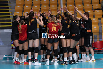 2024-09-18 - Roma Volley Club during the Volleyball WEVZA CUP Women between Roma Volley Club and Terville Florange OC on 18 sept 2024 at the Palazzetto dello Sport in Rome. - VOLLEYBALL WEVZA CUP WOMEN - INTERNATIONALS - VOLLEYBALL