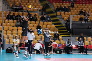 2024-09-18 - Wilma Salas of Roma Volley Club during the Volleyball WEVZA CUP Women between Roma Volley Club and Terville Florange OC on 18 sept 2024 at the Palazzetto dello Sport in Rome. - VOLLEYBALL WEVZA CUP WOMEN - INTERNATIONALS - VOLLEYBALL