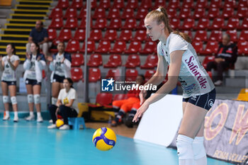 2024-09-18 - Tatiana Kulikova of Terville Florange OC during the Volleyball WEVZA CUP Women between Roma Volley Club and Terville Florange OC on 18 sept 2024 at the Palazzetto dello Sport in Rome. - VOLLEYBALL WEVZA CUP WOMEN - INTERNATIONALS - VOLLEYBALL