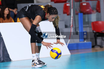 2024-09-18 - Wilma Salas of Roma Volley Club during the Volleyball WEVZA CUP Women between Roma Volley Club and Terville Florange OC on 18 sept 2024 at the Palazzetto dello Sport in Rome. - VOLLEYBALL WEVZA CUP WOMEN - INTERNATIONALS - VOLLEYBALL