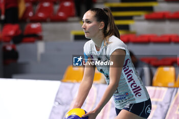 2024-09-18 - Karolina Fricova of Terville Florange OC during the Volleyball WEVZA CUP Women between Roma Volley Club and Terville Florange OC on 18 sept 2024 at the Palazzetto dello Sport in Rome. - VOLLEYBALL WEVZA CUP WOMEN - INTERNATIONALS - VOLLEYBALL