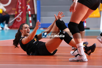 2024-09-18 - Michela Ciarrocchi of Roma Volley Club during the Volleyball WEVZA CUP Women between Roma Volley Club and Terville Florange OC on 18 sept 2024 at the Palazzetto dello Sport in Rome. - VOLLEYBALL WEVZA CUP WOMEN - INTERNATIONALS - VOLLEYBALL