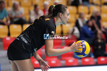 2024-09-18 - Michela Ciarrocchi of Roma Volley Club during the Volleyball WEVZA CUP Women between Roma Volley Club and Terville Florange OC on 18 sept 2024 at the Palazzetto dello Sport in Rome. - VOLLEYBALL WEVZA CUP WOMEN - INTERNATIONALS - VOLLEYBALL