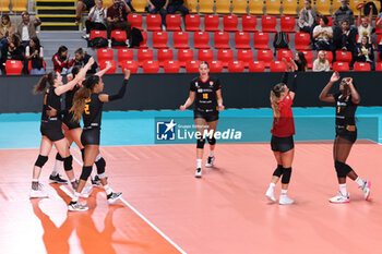 2024-09-18 - Roma Volley Club during the Volleyball WEVZA CUP Women between Roma Volley Club and Terville Florange OC on 18 sept 2024 at the Palazzetto dello Sport in Rome. - VOLLEYBALL WEVZA CUP WOMEN - INTERNATIONALS - VOLLEYBALL