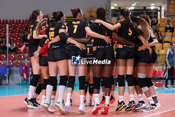 2024-09-18 - Roma Volley Club during the Volleyball WEVZA CUP Women between Roma Volley Club and Terville Florange OC on 18 sept 2024 at the Palazzetto dello Sport in Rome. - VOLLEYBALL WEVZA CUP WOMEN - INTERNATIONALS - VOLLEYBALL