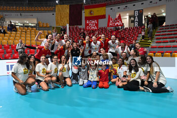 2024-09-20 - in action during the day 3 of the CEV Volleyball Challenge Cup 2025 Women - Prequalification Round WEVZA CUP between VRoma Volley vs Volleyball Academy at the Palazzetto dello Sport on September 20, 2024 in Rome, Italy. - WEVZA CUP WOMEN - ROMA VOLLEY VS VOLLEYBALL ACADEMY BULACH - INTERNATIONALS - VOLLEYBALL