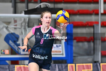 2024-09-20 - Simone Kellenberger of Volleyball Academy in action during the day 3 of the CEV Volleyball Challenge Cup 2025 Women - Prequalification Round WEVZA CUP between VRoma Volley vs Volleyball Academy at the Palazzetto dello Sport on September 20, 2024 in Rome, Italy. - WEVZA CUP WOMEN - ROMA VOLLEY VS VOLLEYBALL ACADEMY BULACH - INTERNATIONALS - VOLLEYBALL