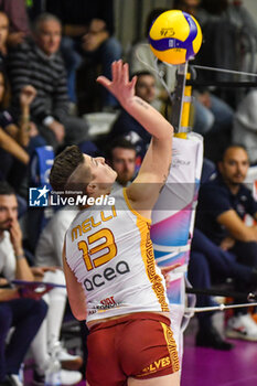 2024-01-06 - Giulia Melli of Roma Volley in action during Italian Volley Serie A1 F match between Reale Mutua Fenera Chieri '76 vs Aeroitalia Roma Volley on 6 January 2023 at the PalaFenera, Chieri (TO) - REALE MUTUA FENERA CHIERI 76 VS ROMA VOLLEY CLUB - SERIE A1 WOMEN - VOLLEYBALL