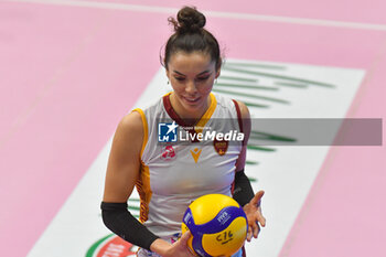 2024-01-06 - Erblira Bici of Roma Volley during Italian Volley Serie A1 F match between Reale Mutua Fenera Chieri '76 vs Aeroitalia Roma Volley on 6 January 2023 at the PalaFenera, Chieri (TO) - REALE MUTUA FENERA CHIERI 76 VS ROMA VOLLEY CLUB - SERIE A1 WOMEN - VOLLEYBALL