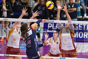 2024-01-06 - Katerina Zakchaiou of Chieri '76 in action during Italian Volley Serie A1 F match between Reale Mutua Fenera Chieri '76 vs Aeroitalia Roma Volley on 6 January 2023 at the PalaFenera, Chieri (TO) - REALE MUTUA FENERA CHIERI 76 VS ROMA VOLLEY CLUB - SERIE A1 WOMEN - VOLLEYBALL