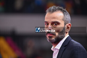2024-01-13 - Head coach of Allianz Vero Volley Milano Marco Gaspari
 - SAVINO DEL BENE SCANDICCI VS ALLIANZ VV MILANO - SERIE A1 WOMEN - VOLLEYBALL