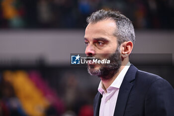 2024-01-13 - Head coach of Allianz Vero Volley Milano Marco Gaspari
 - SAVINO DEL BENE SCANDICCI VS ALLIANZ VV MILANO - SERIE A1 WOMEN - VOLLEYBALL