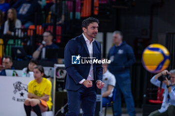 2024-01-21 - Davide Mazzanti (head coach of Itas Trentino) - IL BISONTE FIRENZE VS ITAS TRENTINO - SERIE A1 WOMEN - VOLLEYBALL