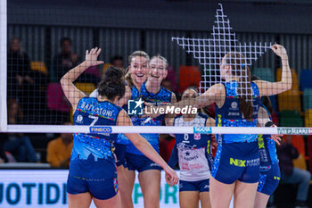 2024-01-21 - Exultation of Il Bisonte Firenze's players - IL BISONTE FIRENZE VS ITAS TRENTINO - SERIE A1 WOMEN - VOLLEYBALL