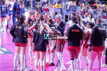 2024-01-28 - time out Roma Volley Club - ROMA VOLLEY CLUB VS IL BISONTE FIRENZE - SERIE A1 WOMEN - VOLLEYBALL