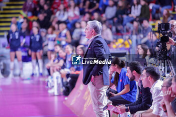2024-01-28 - head coach Giuseppe Cuccarini (Roma Volley Club) - ROMA VOLLEY CLUB VS IL BISONTE FIRENZE - SERIE A1 WOMEN - VOLLEYBALL