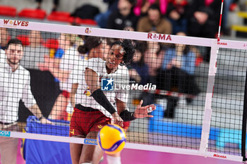 2024-01-28 - Jessica Rivero (Roma Volley Club) - ROMA VOLLEY CLUB VS IL BISONTE FIRENZE - SERIE A1 WOMEN - VOLLEYBALL