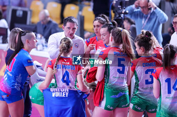 2024-02-11 - time out Wash4green Pinerolo - ROMA VOLLEY CLUB VS WASH4GREEN PINEROLO - SERIE A1 WOMEN - VOLLEYBALL