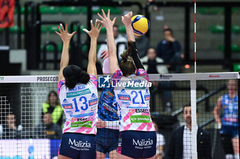2024-03-06 - Kathryn Plummer ( Prosecco Doc Imoco Conegliano ) during VolleyBall Serie A1 Women game between Prosecco Doc Imoco Conegliano and Igor Gorgonzola Novara at Palaverde in Villorba, Italy on  March 6, 2024 - PROSECCO DOC IMOCO CONEGLIANO VS IGOR GORGONZOLA NOVARA - SERIE A1 WOMEN - VOLLEYBALL