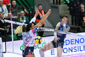 2024-03-06 - Isabelle Haak ( Prosecco Doc Imoco Conegliano ) during VolleyBall Serie A1 Women game between Prosecco Doc Imoco Conegliano and Igor Gorgonzola Novara at Palaverde in Villorba, Italy on  March 6, 2024 - PROSECCO DOC IMOCO CONEGLIANO VS IGOR GORGONZOLA NOVARA - SERIE A1 WOMEN - VOLLEYBALL