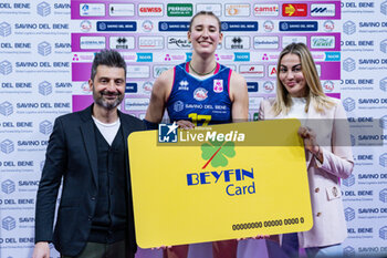 2024-03-06 - Ekaterina Antropova (Savino Del Bene Scandicci) MVP - SAVINO DEL BENE SCANDICCI VS WASH4GREEN PINEROLO - SERIE A1 WOMEN - VOLLEYBALL