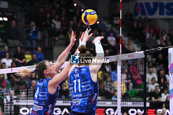 2024-03-16 - Actions of the game and players' images during VOLLEYBALL - SERIE A1 WOMEN game between Prosecco Doc Imoco Conegliano and Wash4green Pinerolo at Palaverde in Villorba, Italy on   March 16, 2024 - PROSECCO DOC IMOCO CONEGLIANO VS WASH4GREEN PINEROLO - SERIE A1 WOMEN - VOLLEYBALL