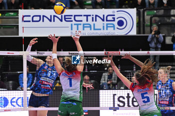 2024-03-16 - Actions of the game and players' images during VOLLEYBALL - SERIE A1 WOMEN game between Prosecco Doc Imoco Conegliano and Wash4green Pinerolo at Palaverde in Villorba, Italy on   March 16, 2024 - PROSECCO DOC IMOCO CONEGLIANO VS WASH4GREEN PINEROLO - SERIE A1 WOMEN - VOLLEYBALL