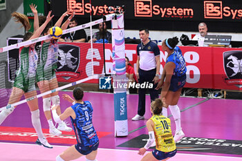 2024-03-16 - Actions of the game and players' images during VOLLEYBALL - SERIE A1 WOMEN game between Prosecco Doc Imoco Conegliano and Wash4green Pinerolo at Palaverde in Villorba, Italy on   March 16, 2024 - PROSECCO DOC IMOCO CONEGLIANO VS WASH4GREEN PINEROLO - SERIE A1 WOMEN - VOLLEYBALL