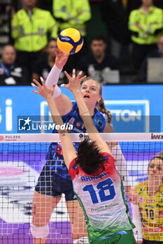 2024-03-16 - Actions of the game and players' images during VOLLEYBALL - SERIE A1 WOMEN game between Prosecco Doc Imoco Conegliano and Wash4green Pinerolo at Palaverde in Villorba, Italy on   March 16, 2024 - PROSECCO DOC IMOCO CONEGLIANO VS WASH4GREEN PINEROLO - SERIE A1 WOMEN - VOLLEYBALL