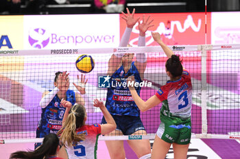 2024-03-16 - Actions of the game and players' images during VOLLEYBALL - SERIE A1 WOMEN game between Prosecco Doc Imoco Conegliano and Wash4green Pinerolo at Palaverde in Villorba, Italy on   March 16, 2024 - PROSECCO DOC IMOCO CONEGLIANO VS WASH4GREEN PINEROLO - SERIE A1 WOMEN - VOLLEYBALL