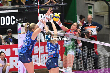 2024-03-16 - Actions of the game and players' images during VOLLEYBALL - SERIE A1 WOMEN game between Prosecco Doc Imoco Conegliano and Wash4green Pinerolo at Palaverde in Villorba, Italy on   March 16, 2024 - PROSECCO DOC IMOCO CONEGLIANO VS WASH4GREEN PINEROLO - SERIE A1 WOMEN - VOLLEYBALL