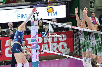 2024-03-16 - Isabelle Haak ( Prosecco Doc Imoco Conegliano) during VOLLEYBALL - SERIE A1 WOMEN game between Prosecco Doc Imoco Conegliano and Wash4green Pinerolo at Palaverde in Villorba, Italy on   March 16, 2024 - PROSECCO DOC IMOCO CONEGLIANO VS WASH4GREEN PINEROLO - SERIE A1 WOMEN - VOLLEYBALL