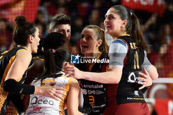 2024-02-24 - Exultation (Roma Volley Club) - ROMA VOLLEY CLUB VS TRASPORTIPESANTI CASALMAGGIORE - SERIE A1 WOMEN - VOLLEYBALL