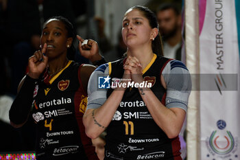 2024-02-24 - Jessica Rivero and Ana Beatriz Silva Correa (Roma Volley Club) - ROMA VOLLEY CLUB VS TRASPORTIPESANTI CASALMAGGIORE - SERIE A1 WOMEN - VOLLEYBALL