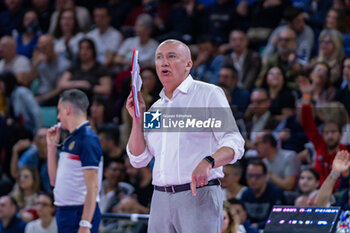 2024-04-06 - Massimo Barbolini (head coach of Savino Del Bene Scandicci) - PLAYOFF - SAVINO DEL BENE SCANDICCI VS ALLIANZ VERO VOLLEY MILANO - SERIE A1 WOMEN - VOLLEYBALL