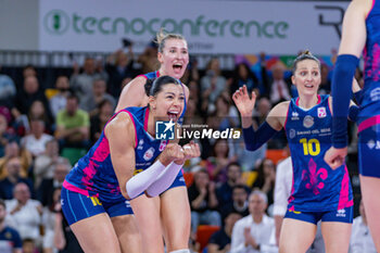 2024-04-06 - Ana Carolina da Silva (Savino Del Bene Scandicci) exultation - PLAYOFF - SAVINO DEL BENE SCANDICCI VS ALLIANZ VERO VOLLEY MILANO - SERIE A1 WOMEN - VOLLEYBALL