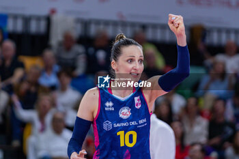 2024-04-06 - Maja Ognjenovic (Savino Del Bene Scandicci) exultation - PLAYOFF - SAVINO DEL BENE SCANDICCI VS ALLIANZ VERO VOLLEY MILANO - SERIE A1 WOMEN - VOLLEYBALL