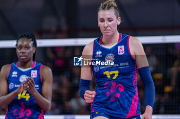 2024-04-06 - Ekaterina Antropova (Savino Del Bene Scandicci) reaction - PLAYOFF - SAVINO DEL BENE SCANDICCI VS ALLIANZ VERO VOLLEY MILANO - SERIE A1 WOMEN - VOLLEYBALL