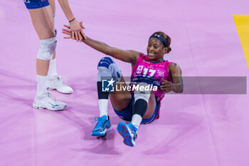 2024-04-06 - Myriam Sylla (Allianz Vero Volley Milano) - PLAYOFF - SAVINO DEL BENE SCANDICCI VS ALLIANZ VERO VOLLEY MILANO - SERIE A1 WOMEN - VOLLEYBALL