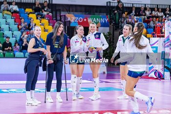 2024-04-06 - Francesca Villani (Savino Del Bene Scandicci) and Enrica Merlo (Savino Del Bene Scandicci) - PLAYOFF - SAVINO DEL BENE SCANDICCI VS ALLIANZ VERO VOLLEY MILANO - SERIE A1 WOMEN - VOLLEYBALL