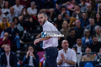 2024-04-06 - Marco Gaspari (head coach of Allianz Vero Volley Milano) - PLAYOFF - SAVINO DEL BENE SCANDICCI VS ALLIANZ VERO VOLLEY MILANO - SERIE A1 WOMEN - VOLLEYBALL